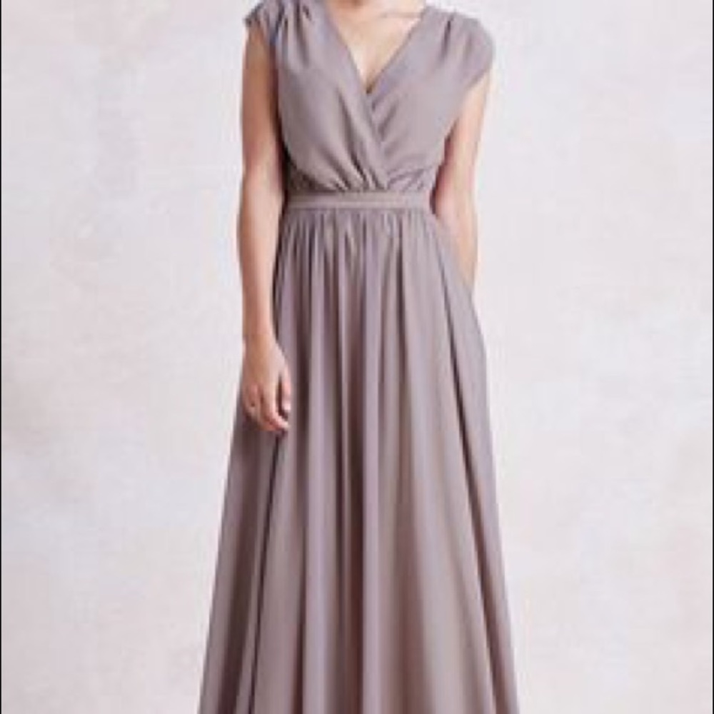 NWT Paper Crown Jillian Bridesmaid Dress - Ash